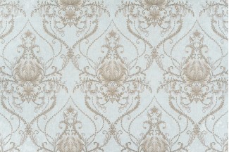 Обои голубые с рисунком дамаск флизелиновые OVK Design Зодиак арт.10313-04 Обои голубые с ри