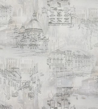 Обои серые виниловые города Артекс Сан-Марко арт. 10091-01 Серые виниловые о