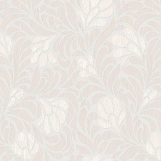 Обои виниловые бежевые с цветами  Антураж Leaves арт. 167154-91 Обои виниловые бе