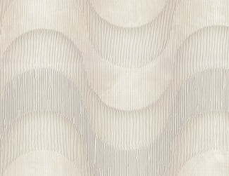 Обои бежевые Евро Декор винил горячего тиснения Flow арт. 8022-17 Бежевые обои с во
