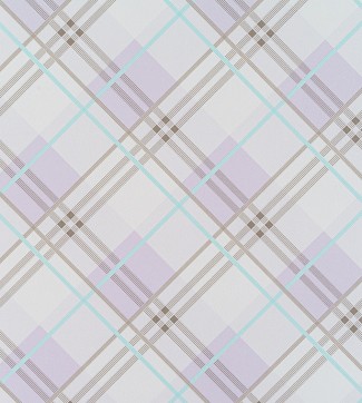 Обои в клетку на фиолетовом фоне Артекс винил Модница арт. 10294-03 Обои в клетку на
