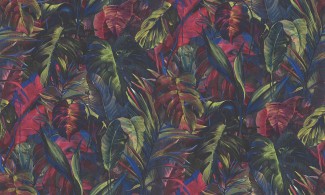 Обои с цветными крупными листьями Erismann виниловые Instawalls 2 арт. 12054-08 Обои виниловые с