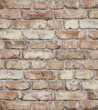 Обои коричневые рисунком под кирпич Артекс винил Кирпичи арт. 10099-03 Обои коричневые в