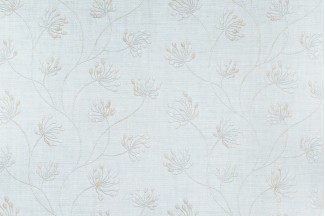 Обои голубые с изображением цветочков и веточек Артекс  Гретта арт. 10500-04 Обои голубые с из