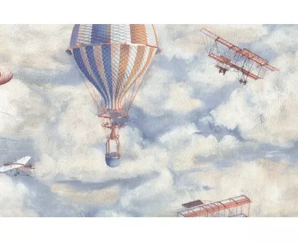 Обои синие воздушные шары Euro Decor виниловые Balloon арт. 9070-20